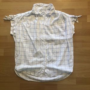 Madewell Central Tie Sleeve Shirt